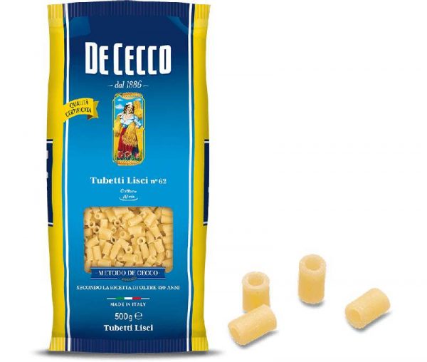 de-cecco-pasta-di-semola-tubetti-lisci-n61-500-gr